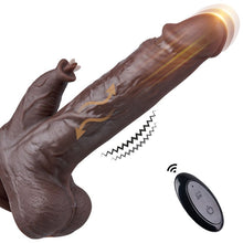 Load image into Gallery viewer, Swing Thrusting with Heating Modes 1:1 Lifelike Upgraded Licking Dildo
