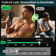 Load image into Gallery viewer, Stamina Training Endurance Builder Intelligent Twisting Multi-Frequency Vibration Glans Trainer