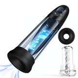 BathFun Pro - AI Pressure-Controlled 9 Vacuum Training LCD Real-Time Pressure Display 58dB Penis Pump