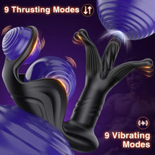 Load image into Gallery viewer, 9 Tension Shock Flapping Prostate Massager Anal Toys