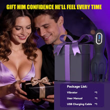 Load image into Gallery viewer, 360° Conical Rotating Vibrating Penis Head Stimulator