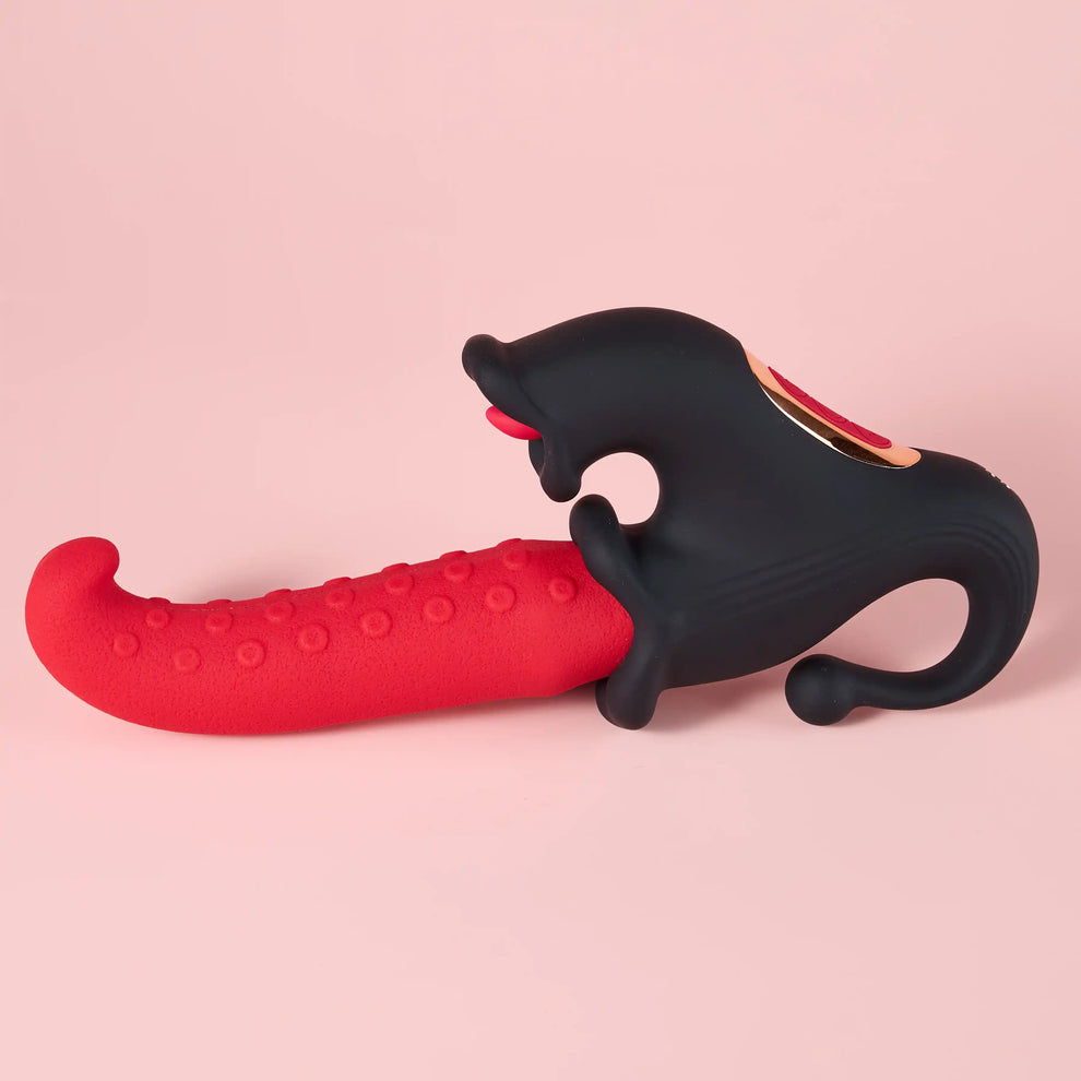Polite Sinner 4-in-1 Thrusting Vibrator