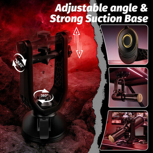 ThrustMax Hands-Free Automatic Masturbator Cup with Stand