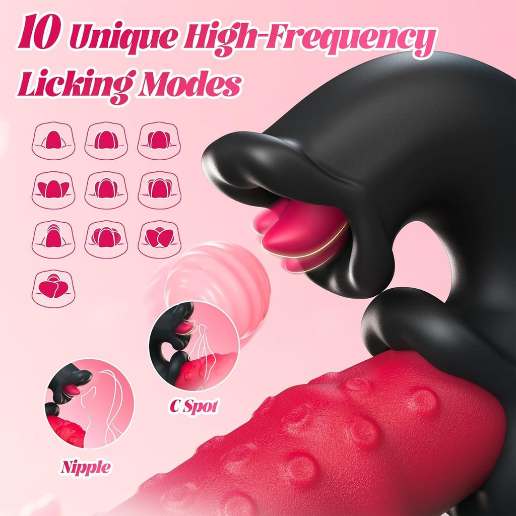 Polite Sinner 4-in-1 Thrusting Vibrator